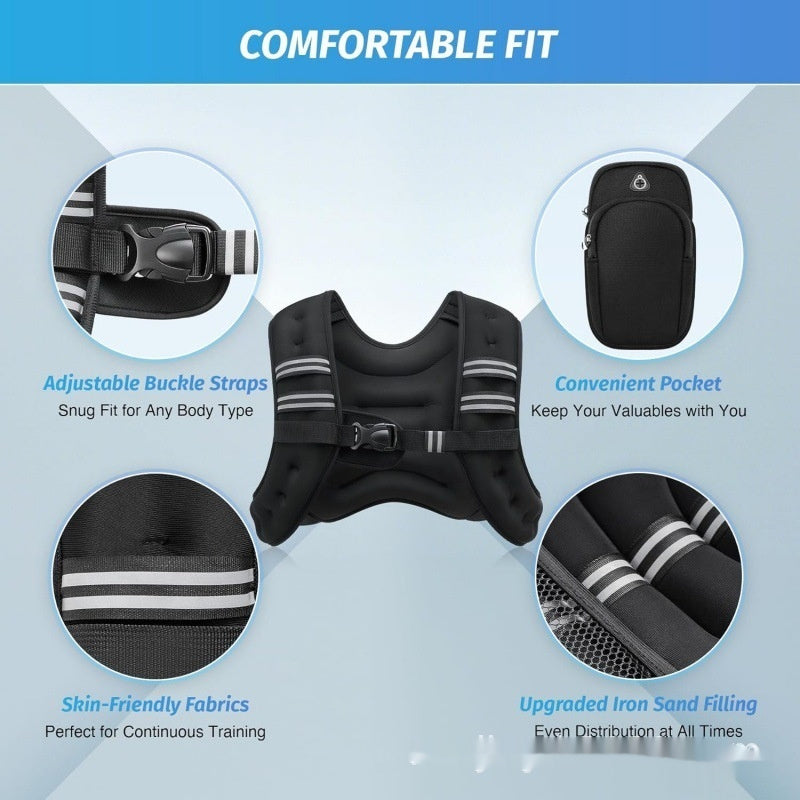 Adjustable Weighted Training Vest
