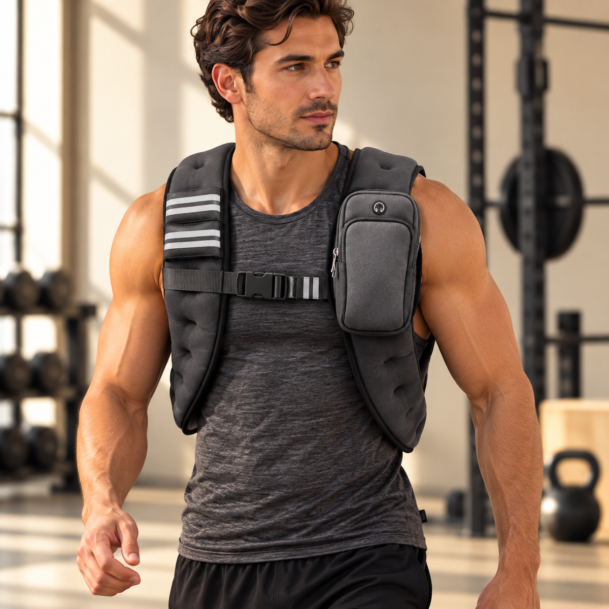 Adjustable Weighted Training Vest