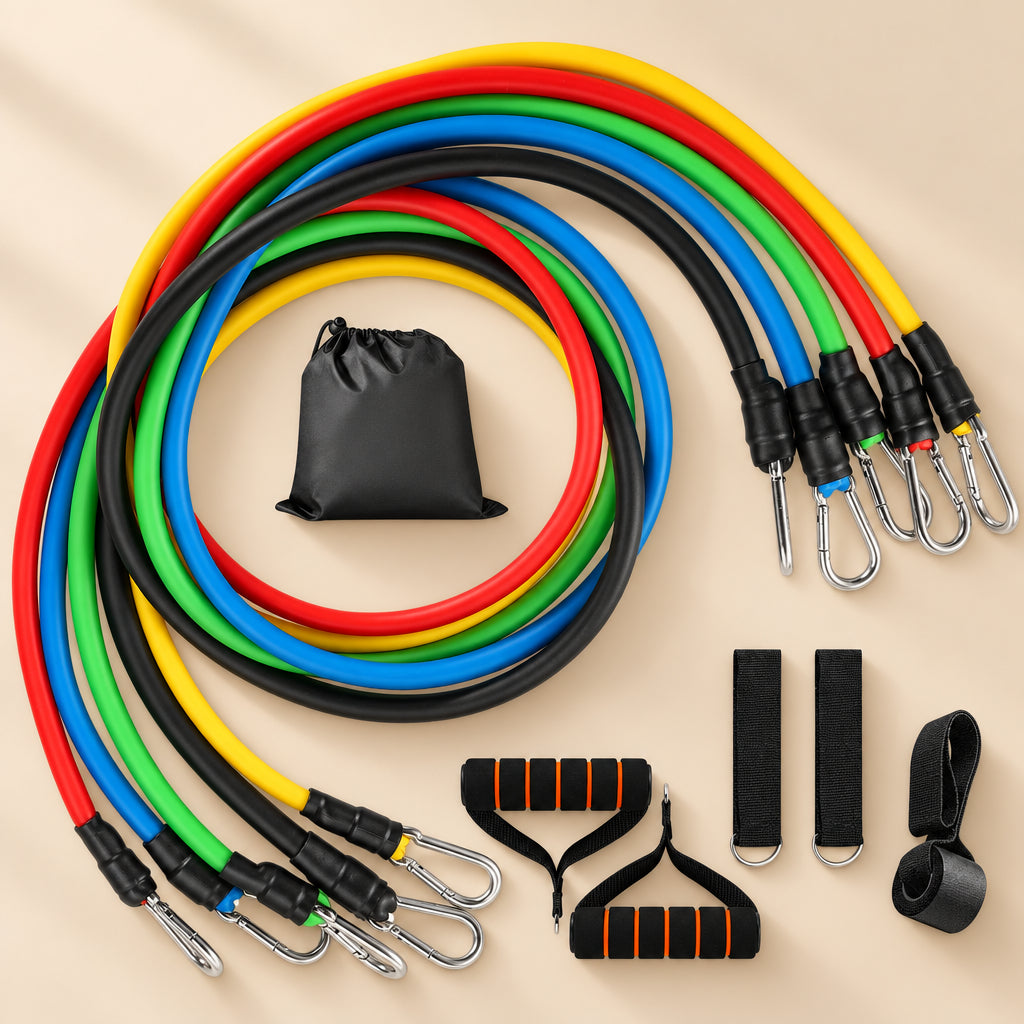 11-Piece Resistance Band Training Set