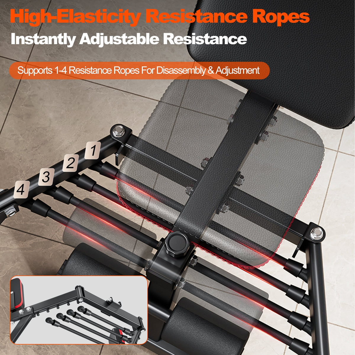 2-in-1 Adjustable Weight Bench