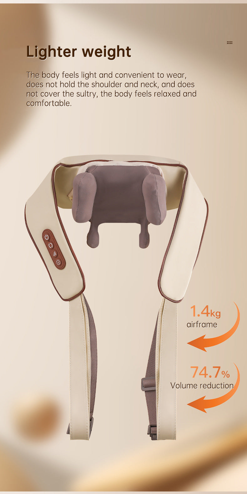 Heated Kneading Neck & Shoulder Massager