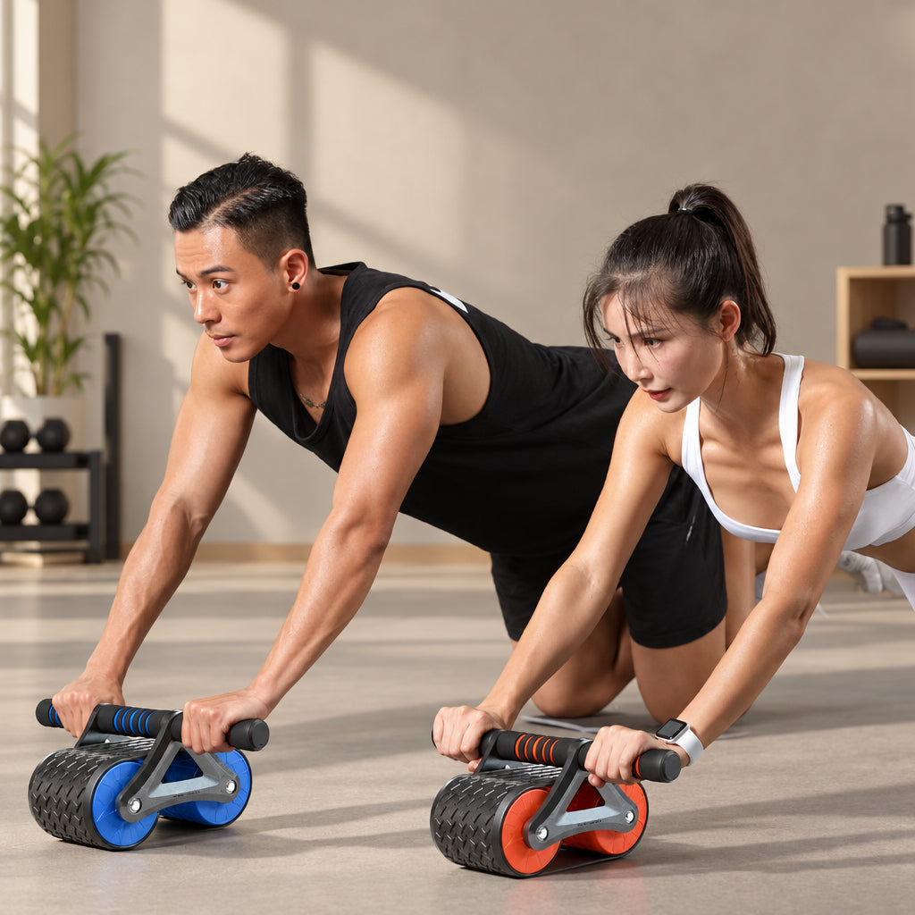Automatic Rebound Ab Roller