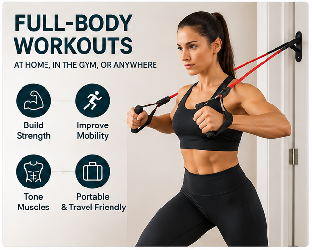 11-Piece Resistance Band Training Set